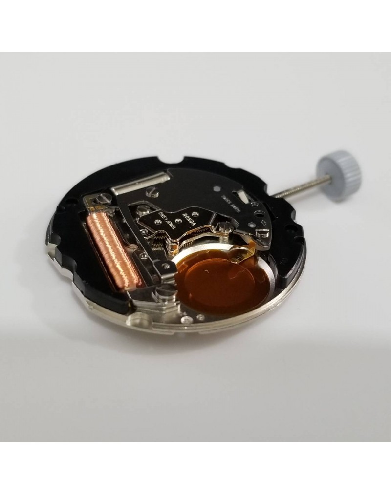 Mouvement à Quartz Ronda 703, Swiss Made 10 1/2 Lignes, Prêt à Monter